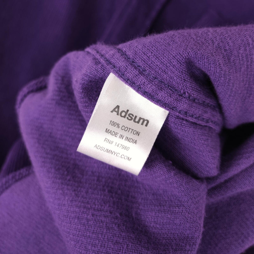 ADSUM Men's Purple Corduroy Relaxed Fit Overshirt