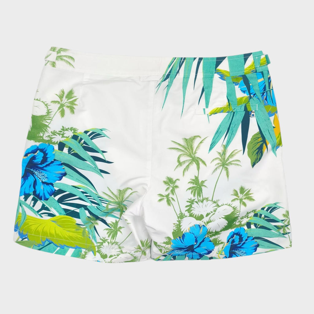 ORLEBAR BROWN Men's Floral Print Bulldog Islet Swim Shorts