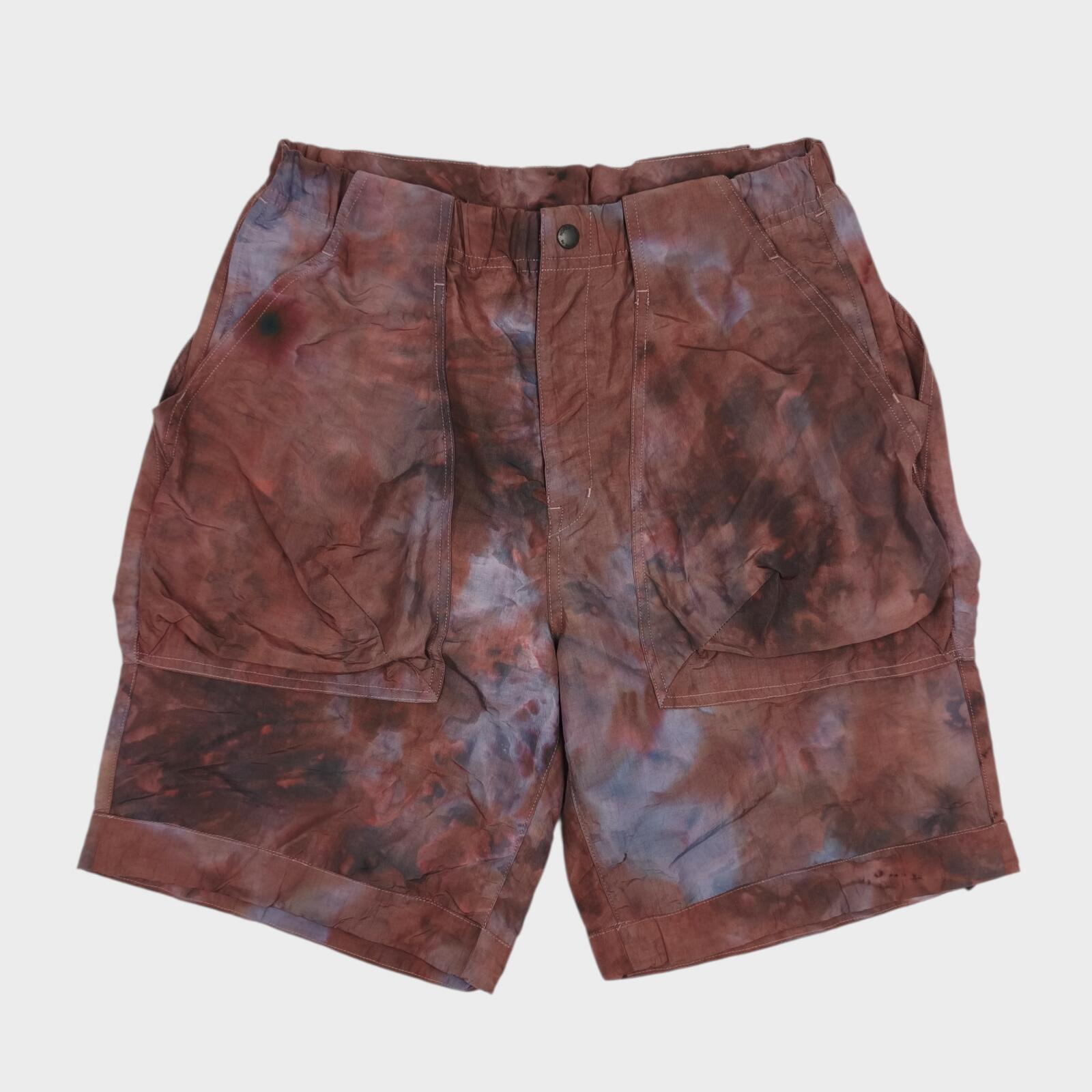 NORBIT BY HIROSHI NOZAWA Men's Injection Dyeing Cargo Shorts