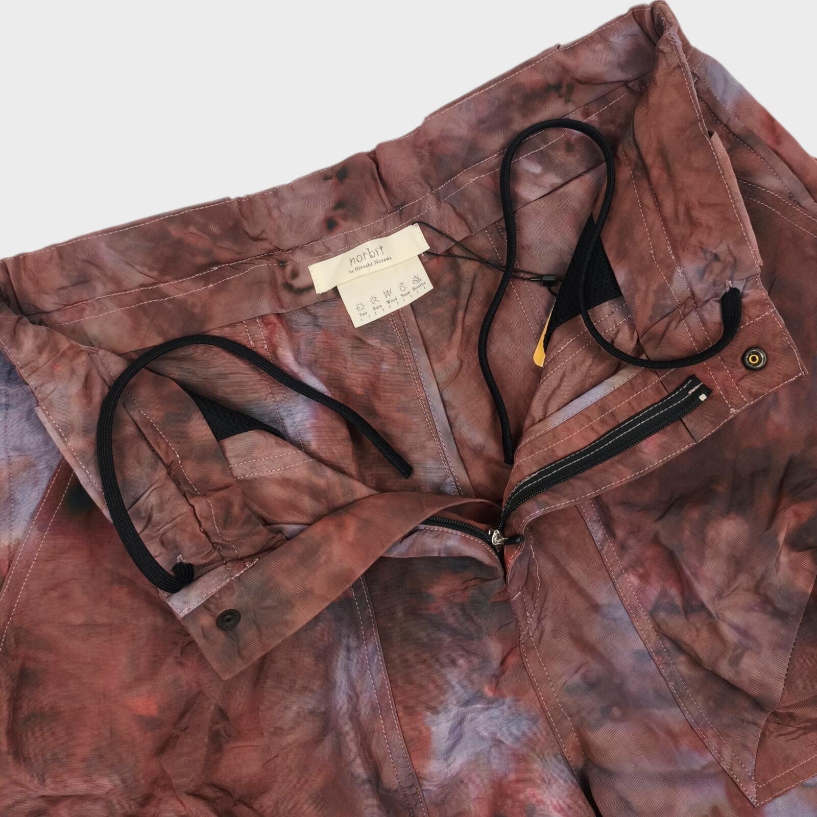 NORBIT BY HIROSHI NOZAWA Men's Injection Dyeing Cargo Shorts