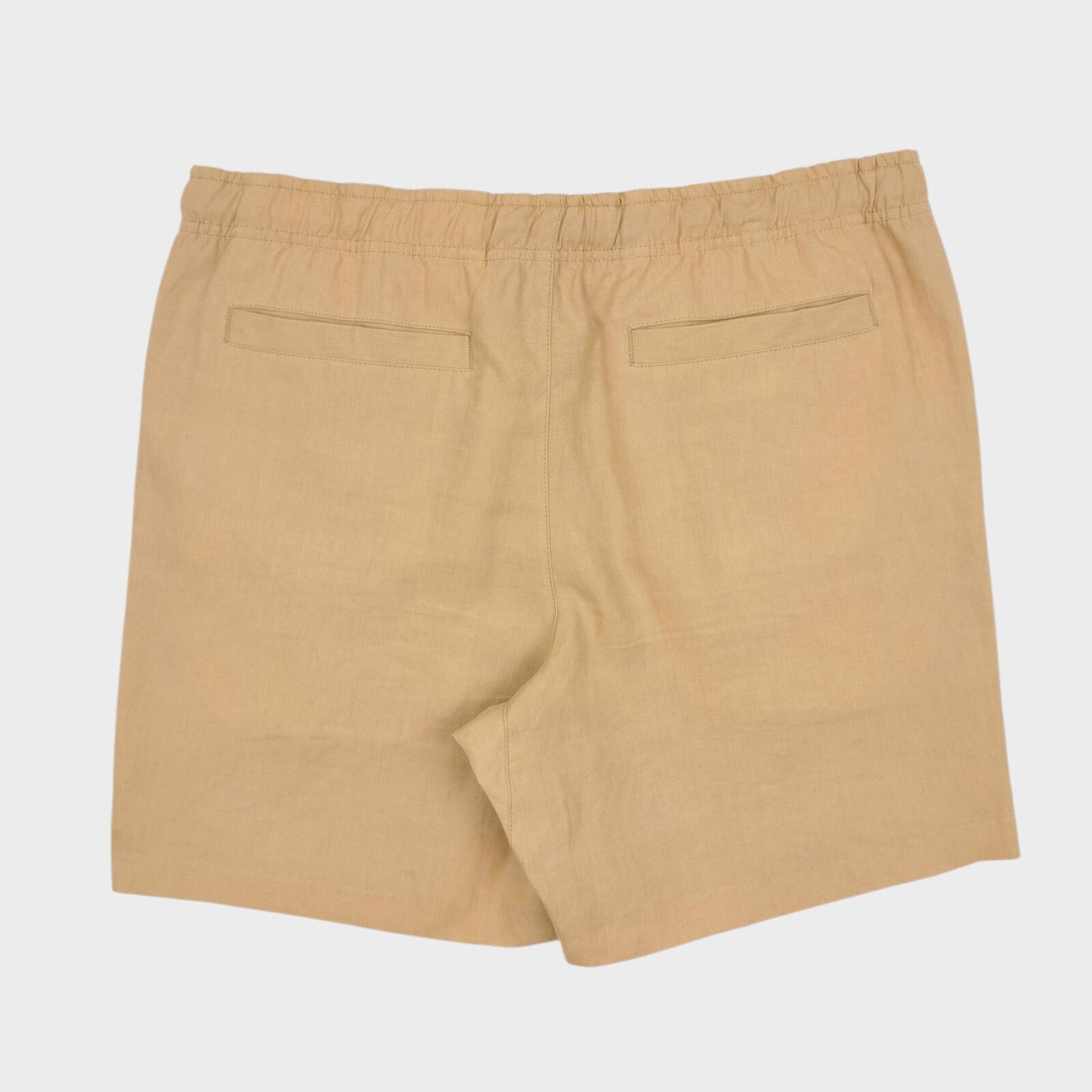 ORLEBAR BROWN Men's Beige 100% Linen Alex Shorts