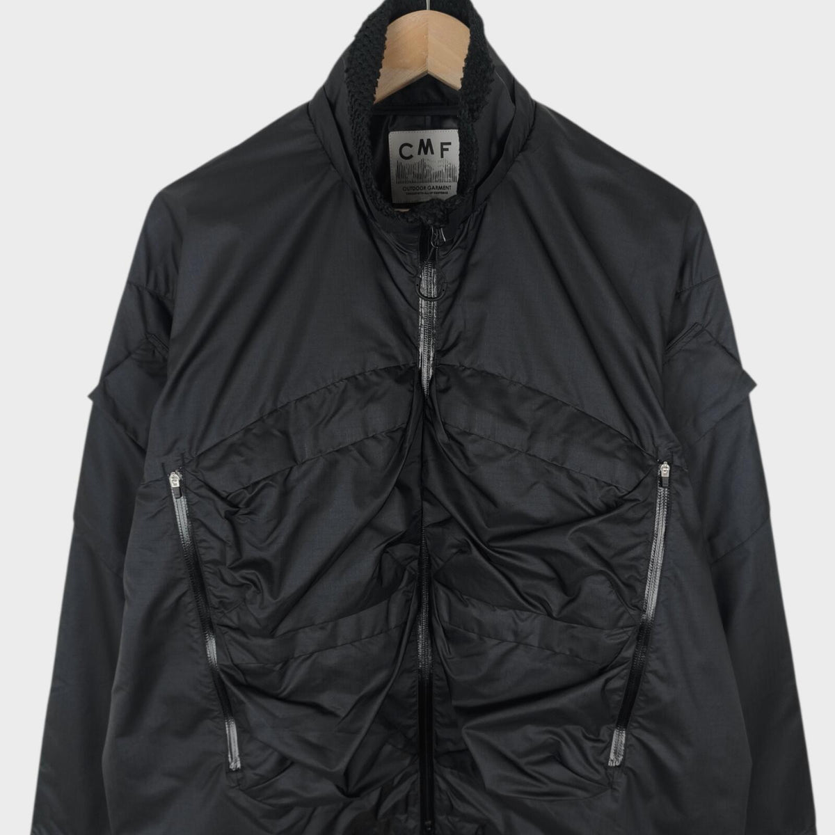 CMF COMFY OUTDOOR GARMENT Men's Black Sling Shot Mod Parka Jacket
