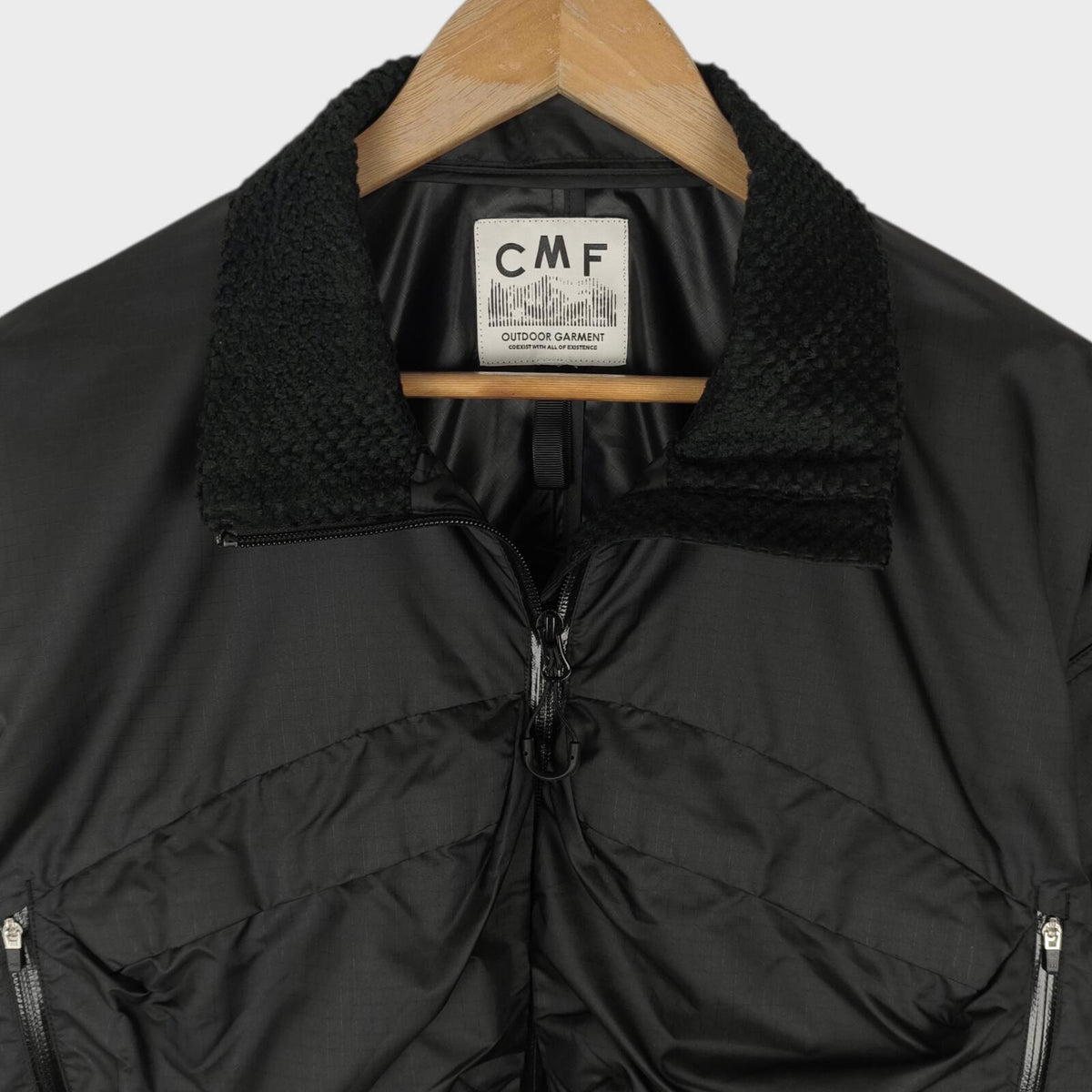 CMF COMFY OUTDOOR GARMENT Men's Black Sling Shot Mod Parka Jacket