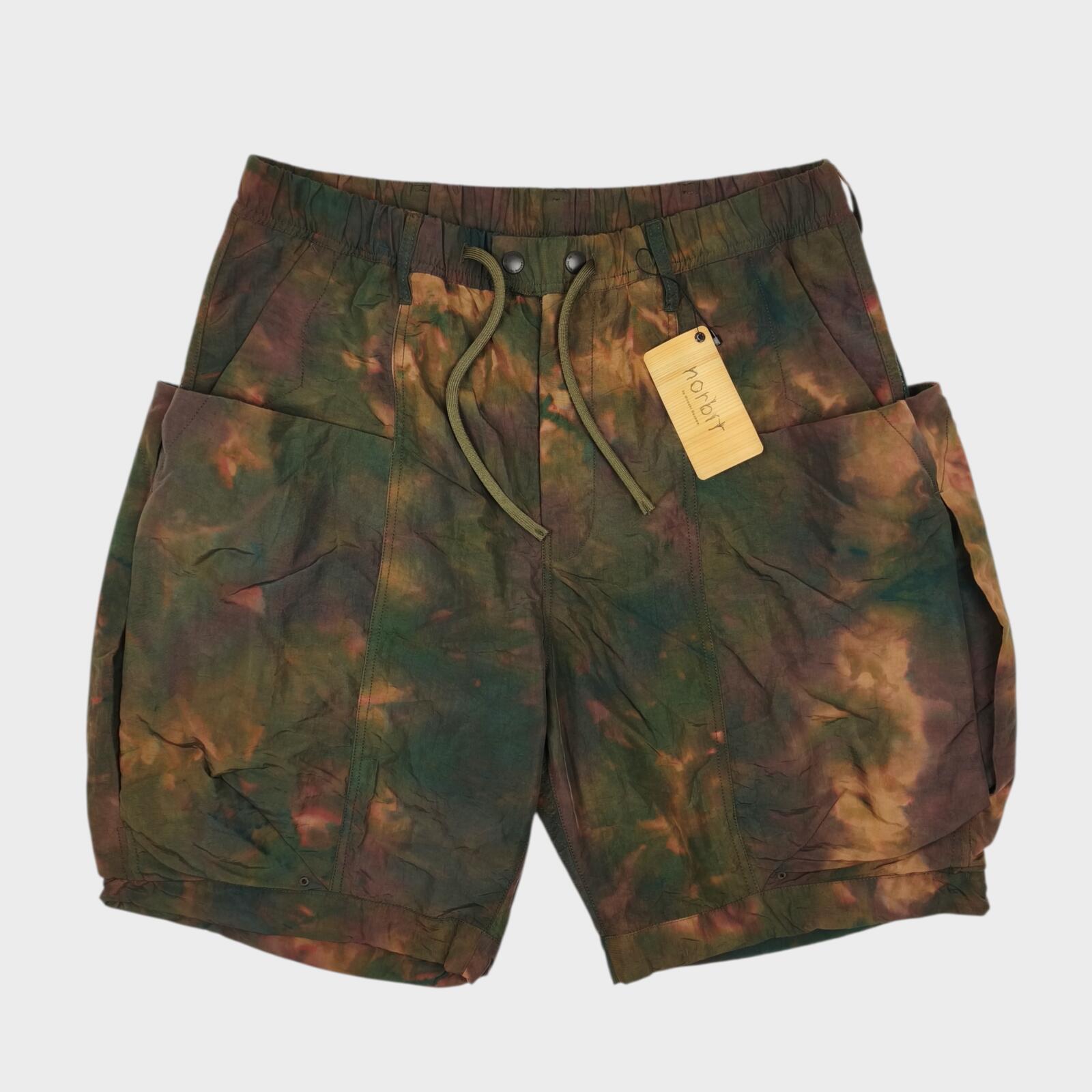 NORBIT BY HIROSHI NOZAWA Men's Injection Dyeing Cargo Shorts