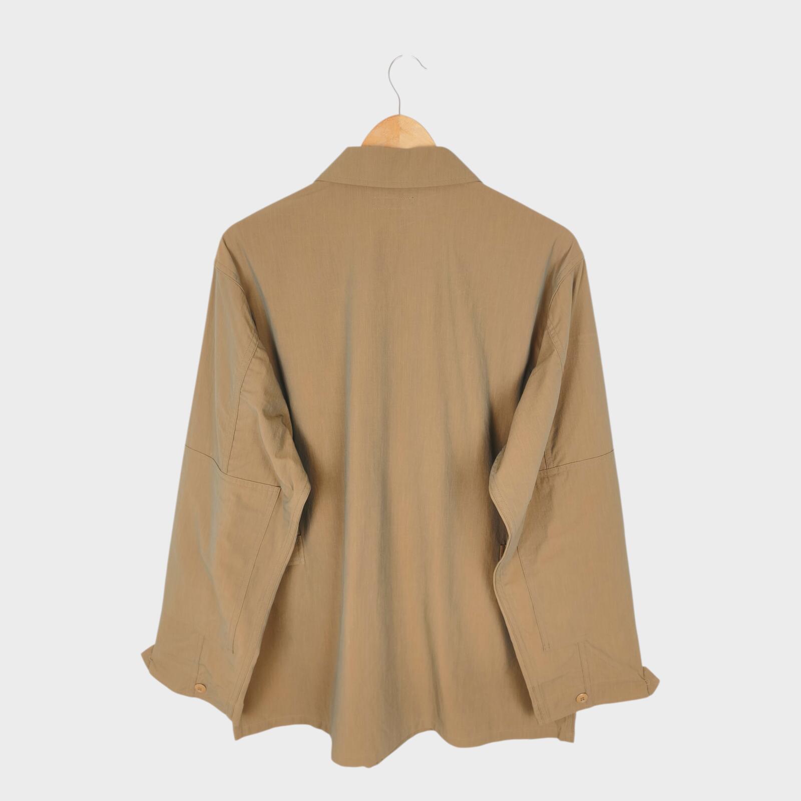 A VONTADE Men's Made in Japan Beige B.D.U. Military Field Jacket