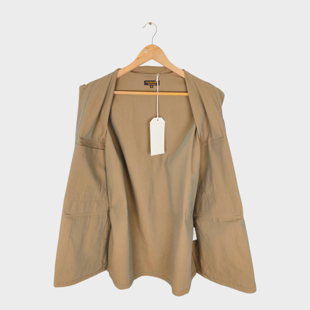 A VONTADE Men's Made in Japan Beige B.D.U. Military Field Jacket