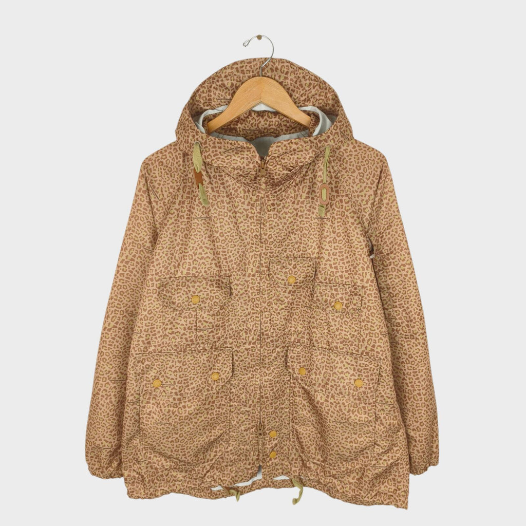 ENGINEERED GARMENTS Men's Leopard Print Atlantic Parka Jacket