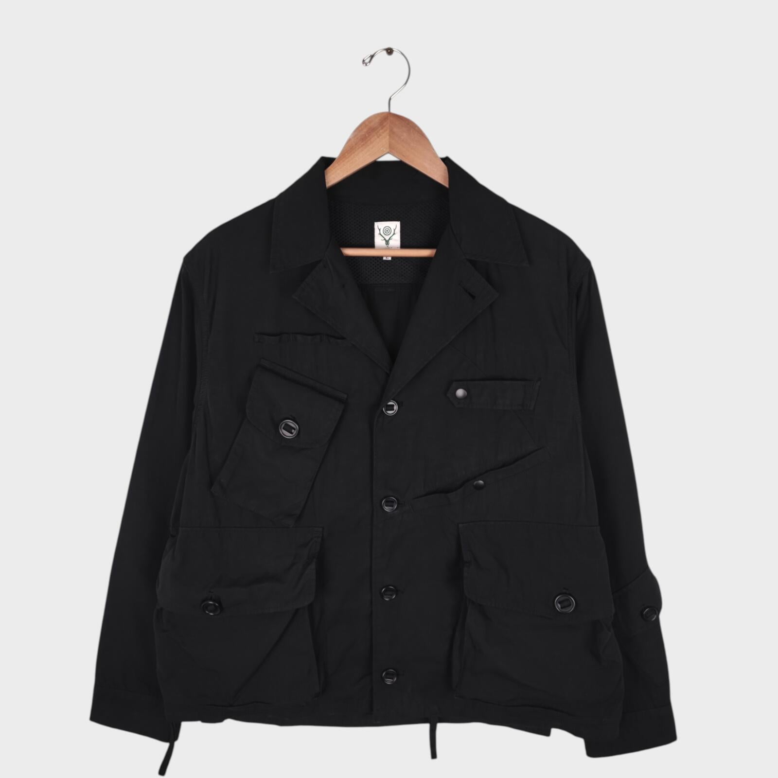 SOUTH2 WEST8 Men's Made in Japan Black Tenkara Utility Jacket