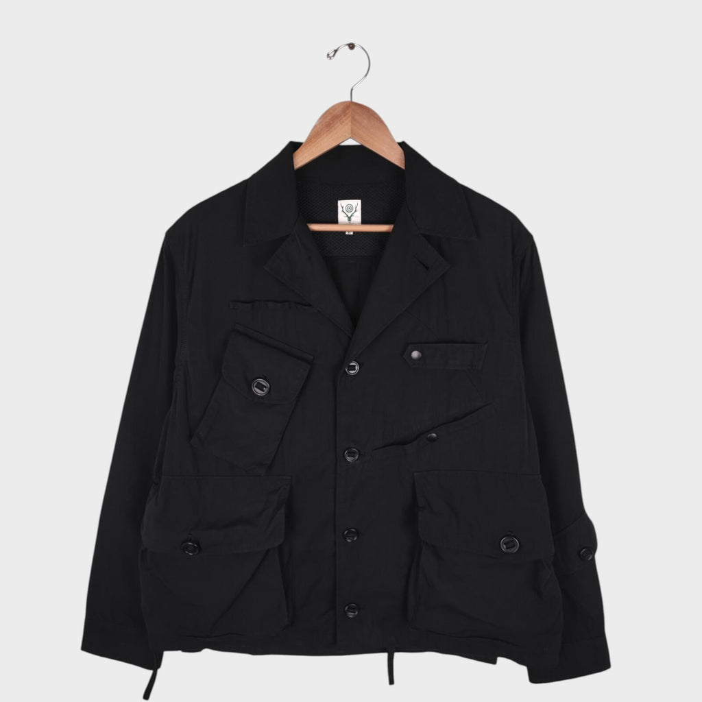 SOUTH2 WEST8 Men's Made in Japan Black Tenkara Utility Jacket