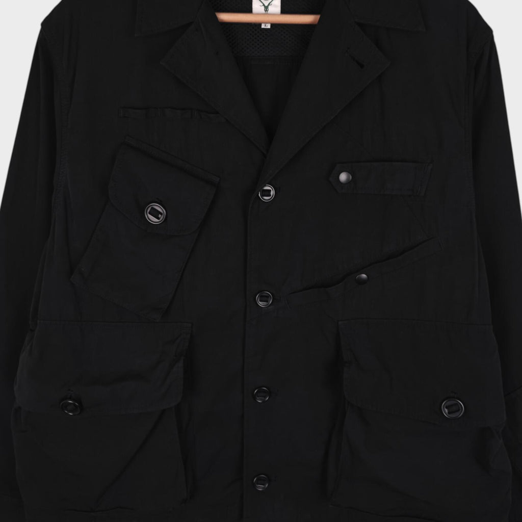 SOUTH2 WEST8 Men's Made in Japan Black Tenkara Utility Jacket