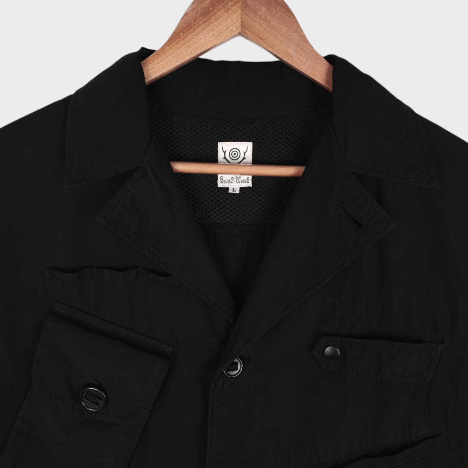 SOUTH2 WEST8 Men's Made in Japan Black Tenkara Utility Jacket