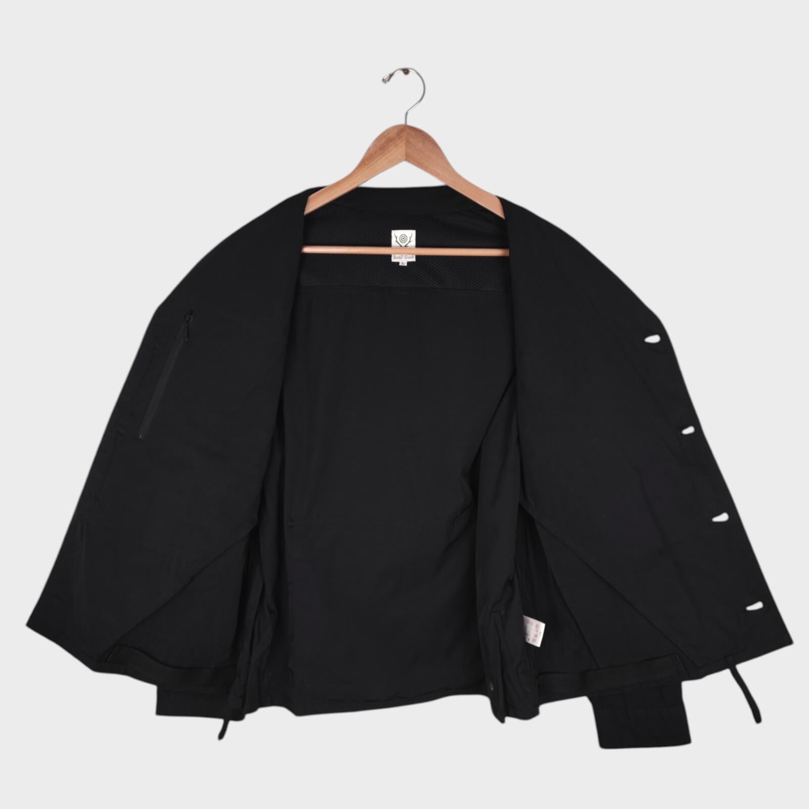 SOUTH2 WEST8 Men's Made in Japan Black Tenkara Utility Jacket