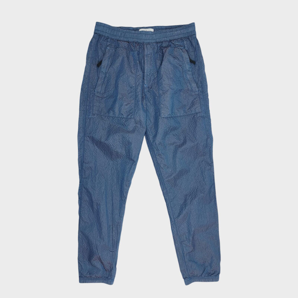 STONE ISLAND Men's Blue Poly-Colour Frame-TC Trousers