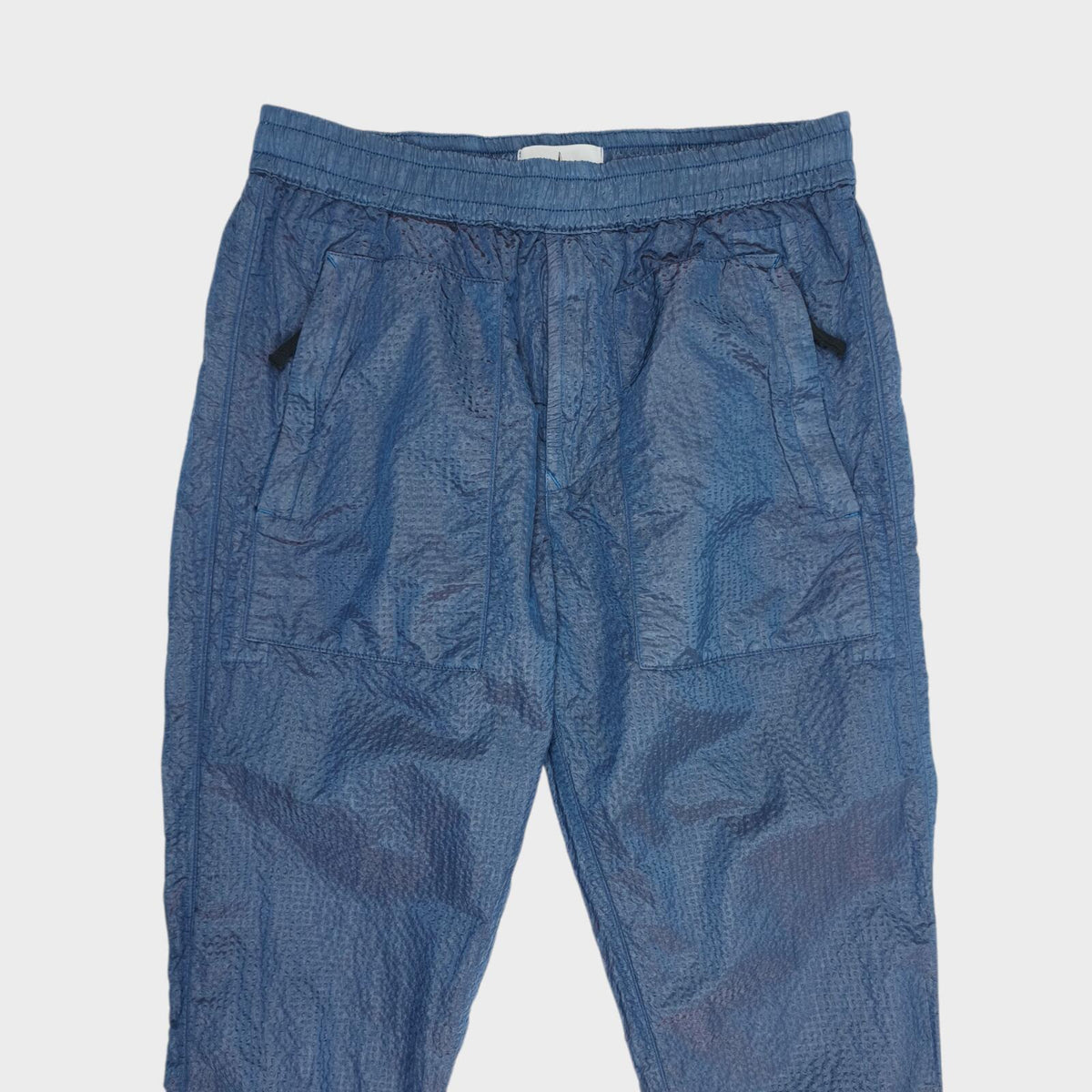 STONE ISLAND Men's Blue Poly-Colour Frame-TC Trousers