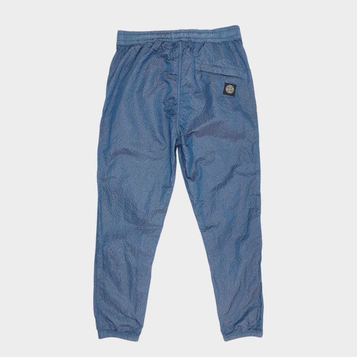 STONE ISLAND Men's Blue Poly-Colour Frame-TC Trousers