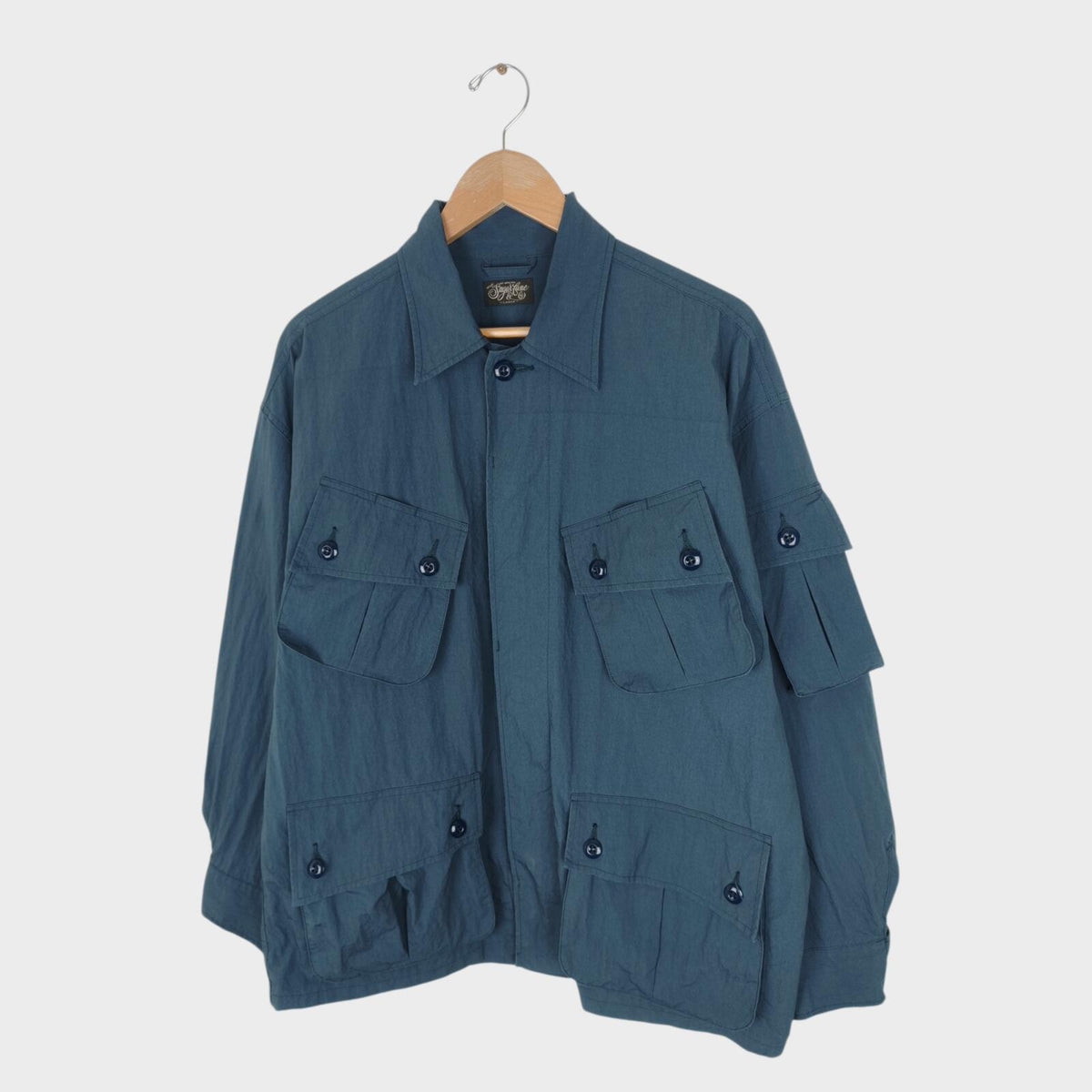 SUGAR CANE Men's Made in Japan Cotton Nylon Oversized Fatigue Jungle Jacket