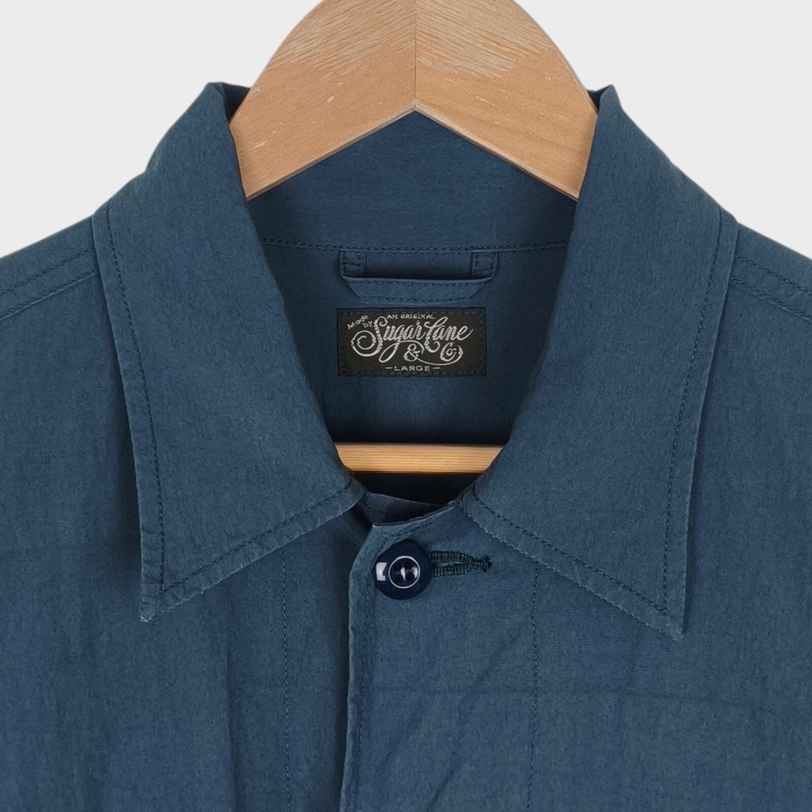 SUGAR CANE Men's Made in Japan Cotton Nylon Oversized Fatigue Jungle Jacket