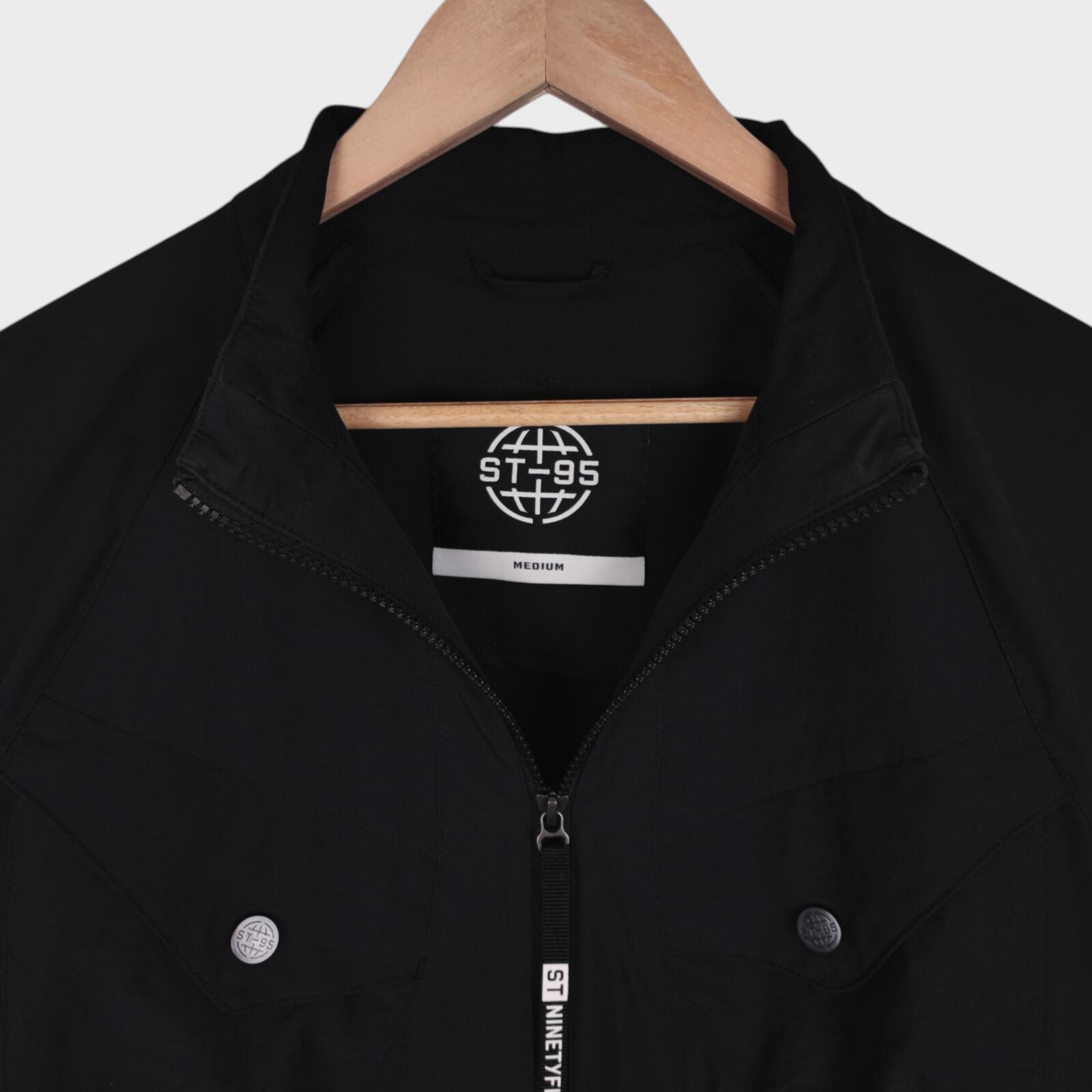 ST95 Men's Black Cavor Utility Jacket