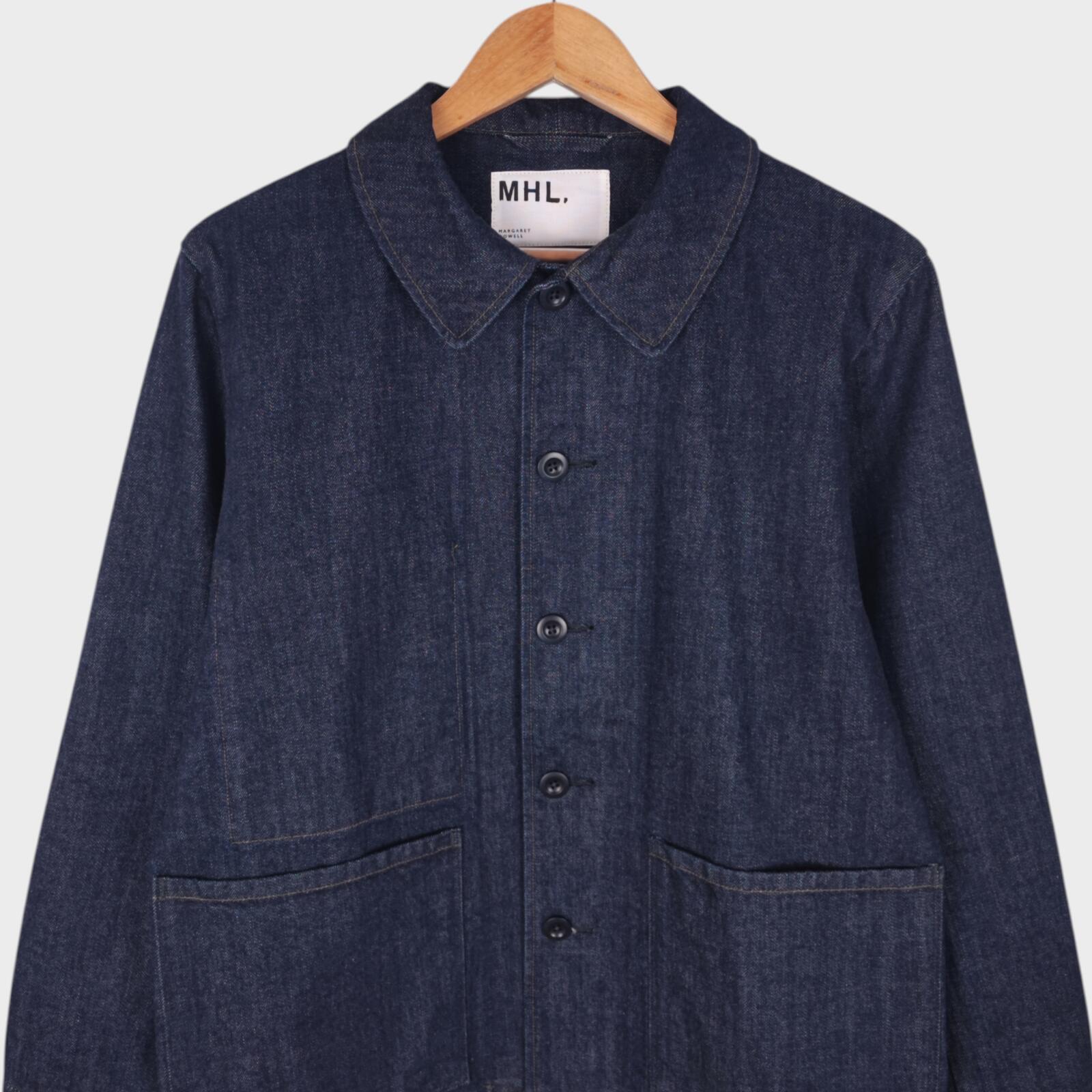 MHL MARGARET HOWELL Men's Canton Overalls Made in Japan Denim Chore Jacket
