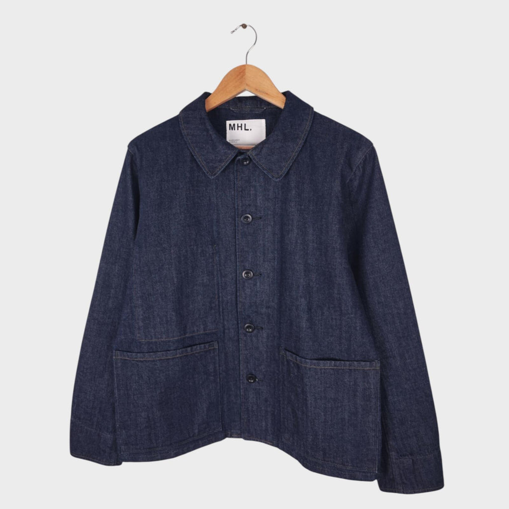 MHL MARGARET HOWELL Men's Canton Overalls Made in Japan Denim Chore Jacket