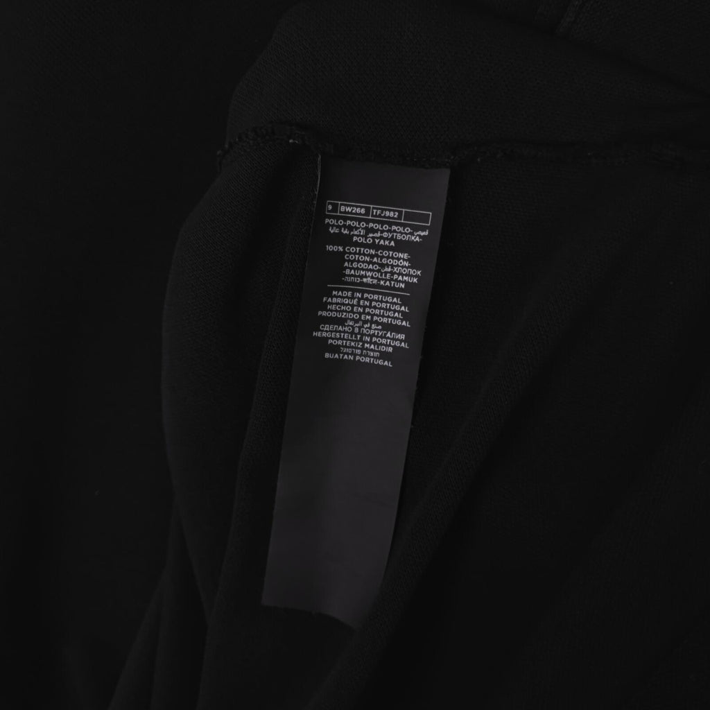 TOM FORD Men's Black Cotton Pique Polo Shirt
