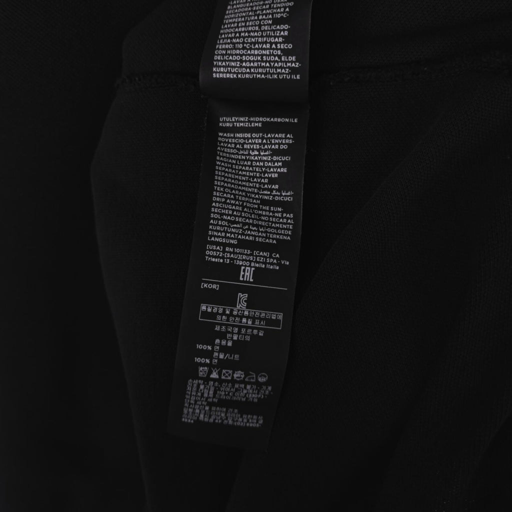 TOM FORD Men's Black Cotton Pique Polo Shirt