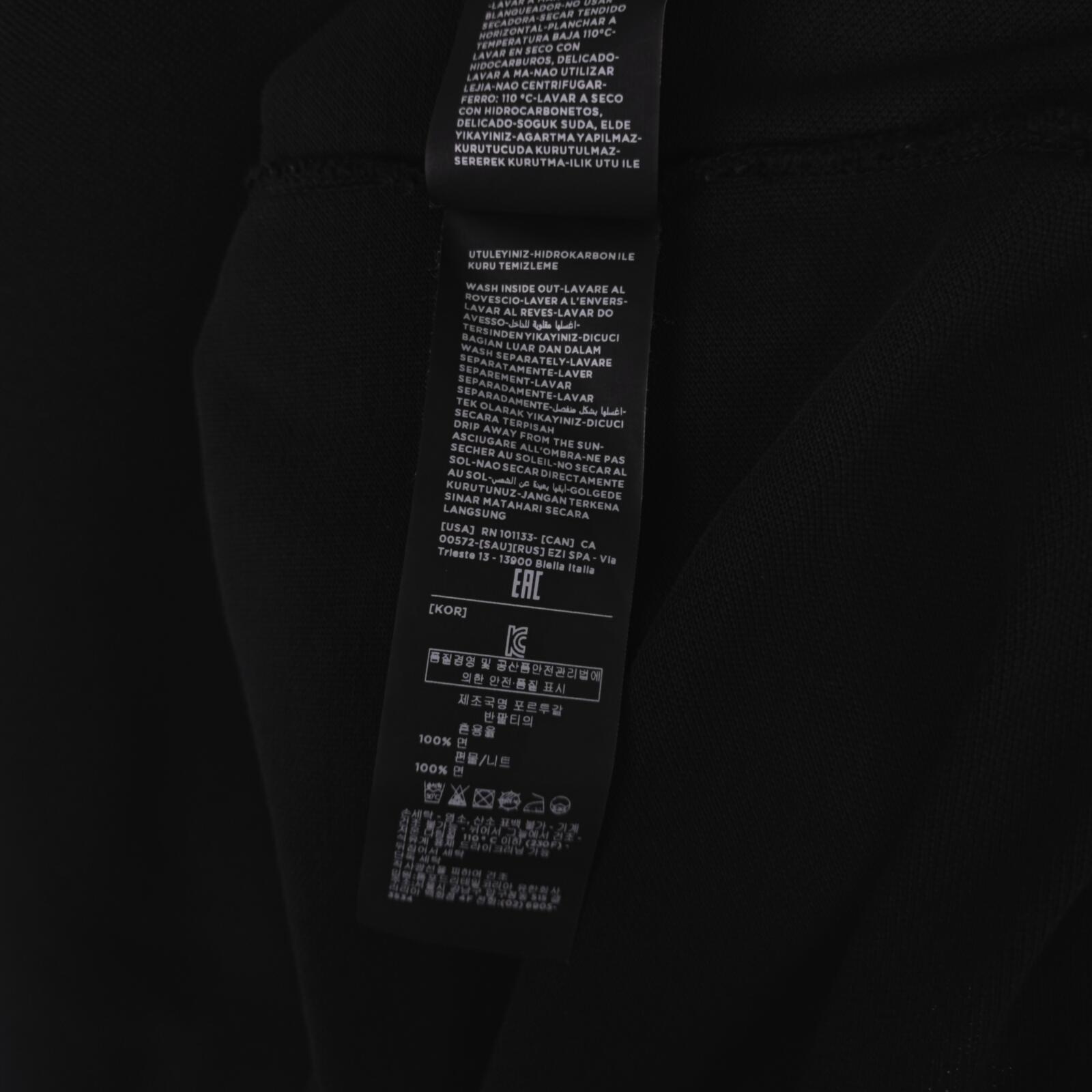 TOM FORD Men's Black Cotton Pique Polo Shirt