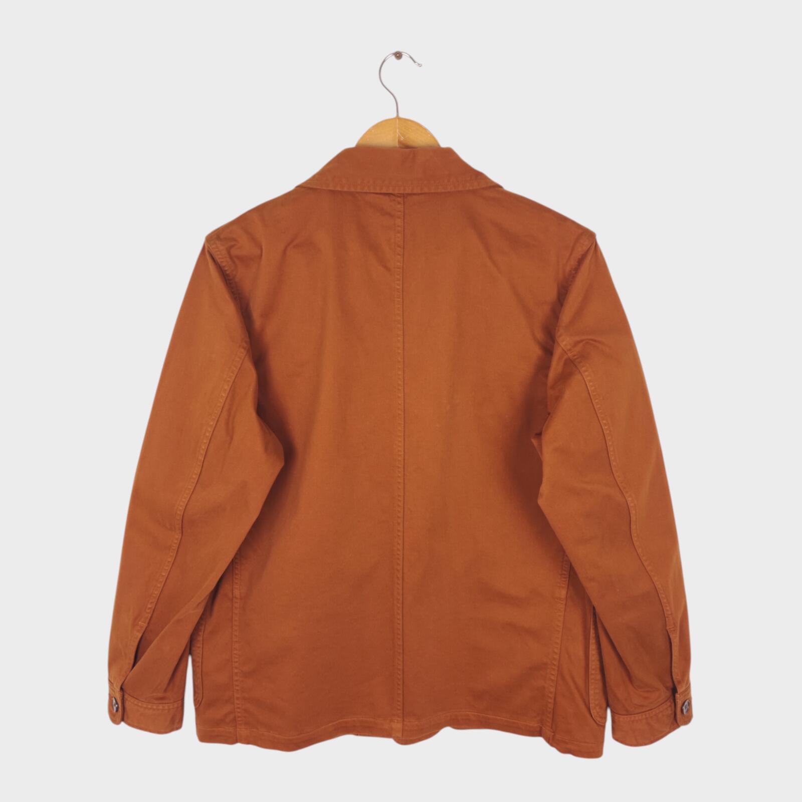 SPELLBOUND Men's Made in Japan Terracotta Brown Chore Jacket