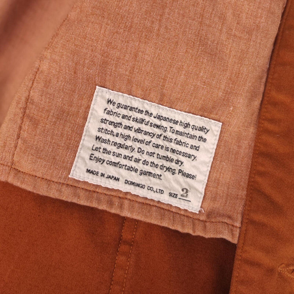 SPELLBOUND Men's Made in Japan Terracotta Brown Chore Jacket