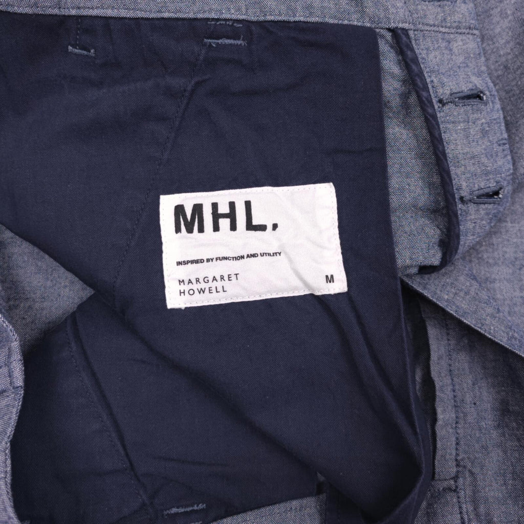 MHL MARGARET HOWELL Men's Blue Chambray Shorts