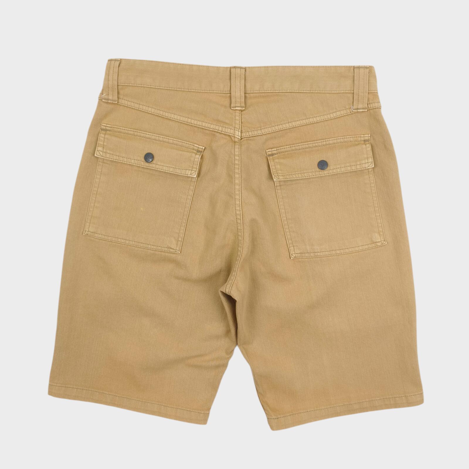 BEAMS PLUS Men's Beige Cargo Shorts