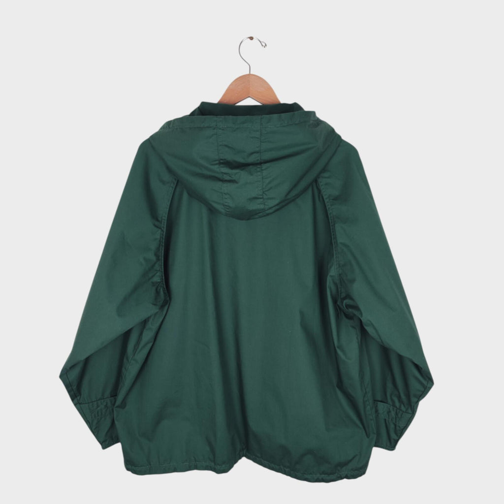 BEAMS PLUS Men's Green 3 Layer Sailing Parka Jacket
