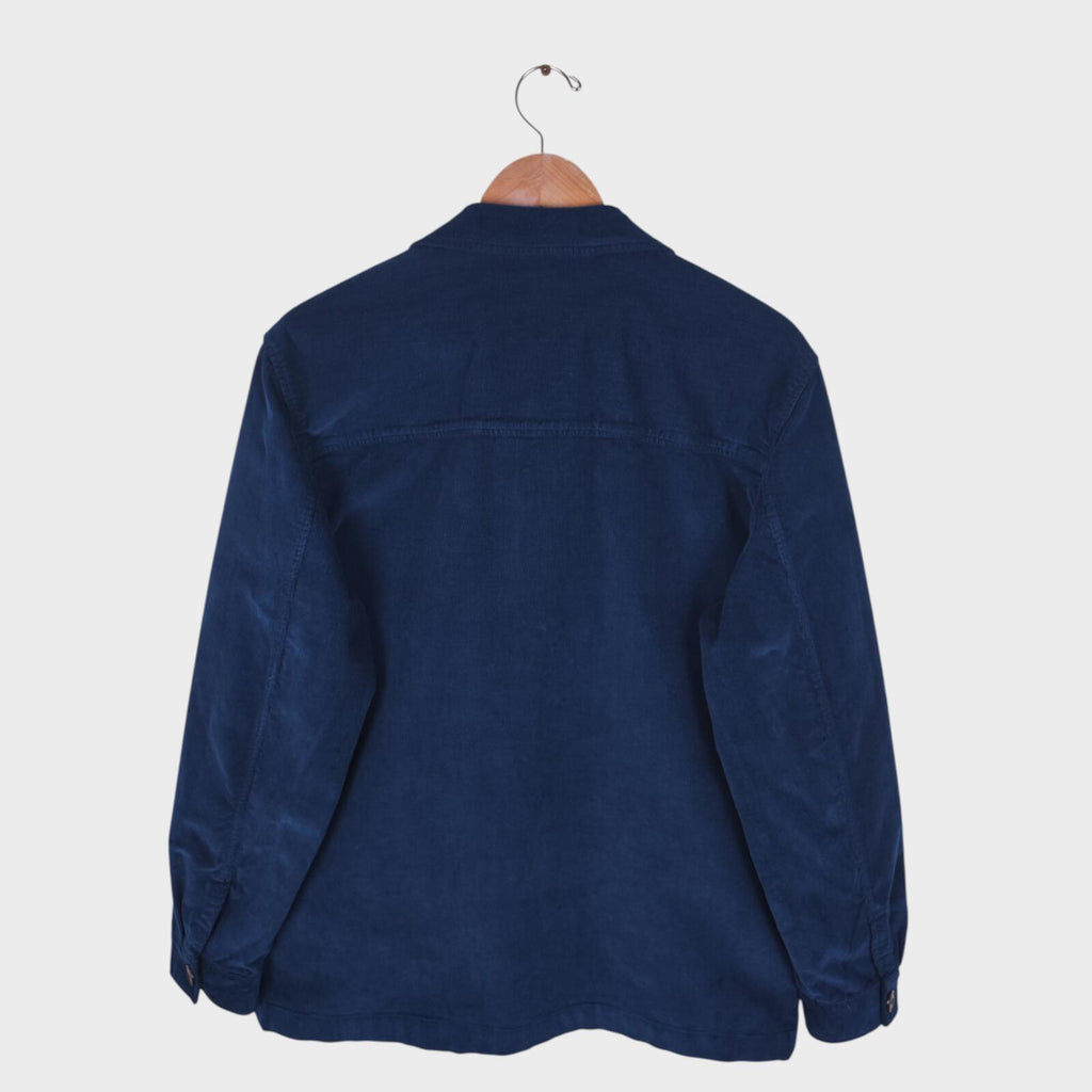 SUNSPEL Men's Blue Corduroy Chore Jacket