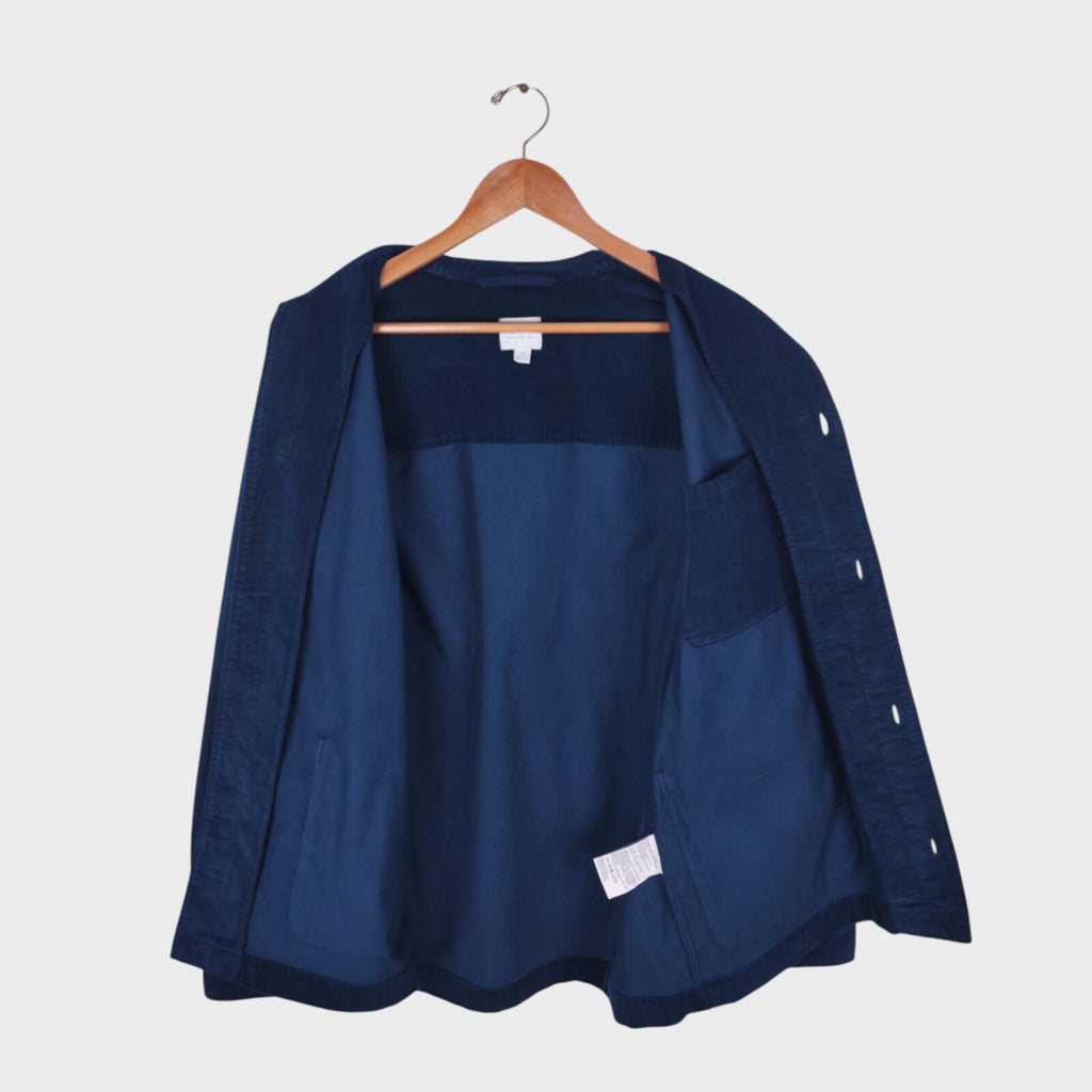 SUNSPEL Men's Blue Corduroy Chore Jacket