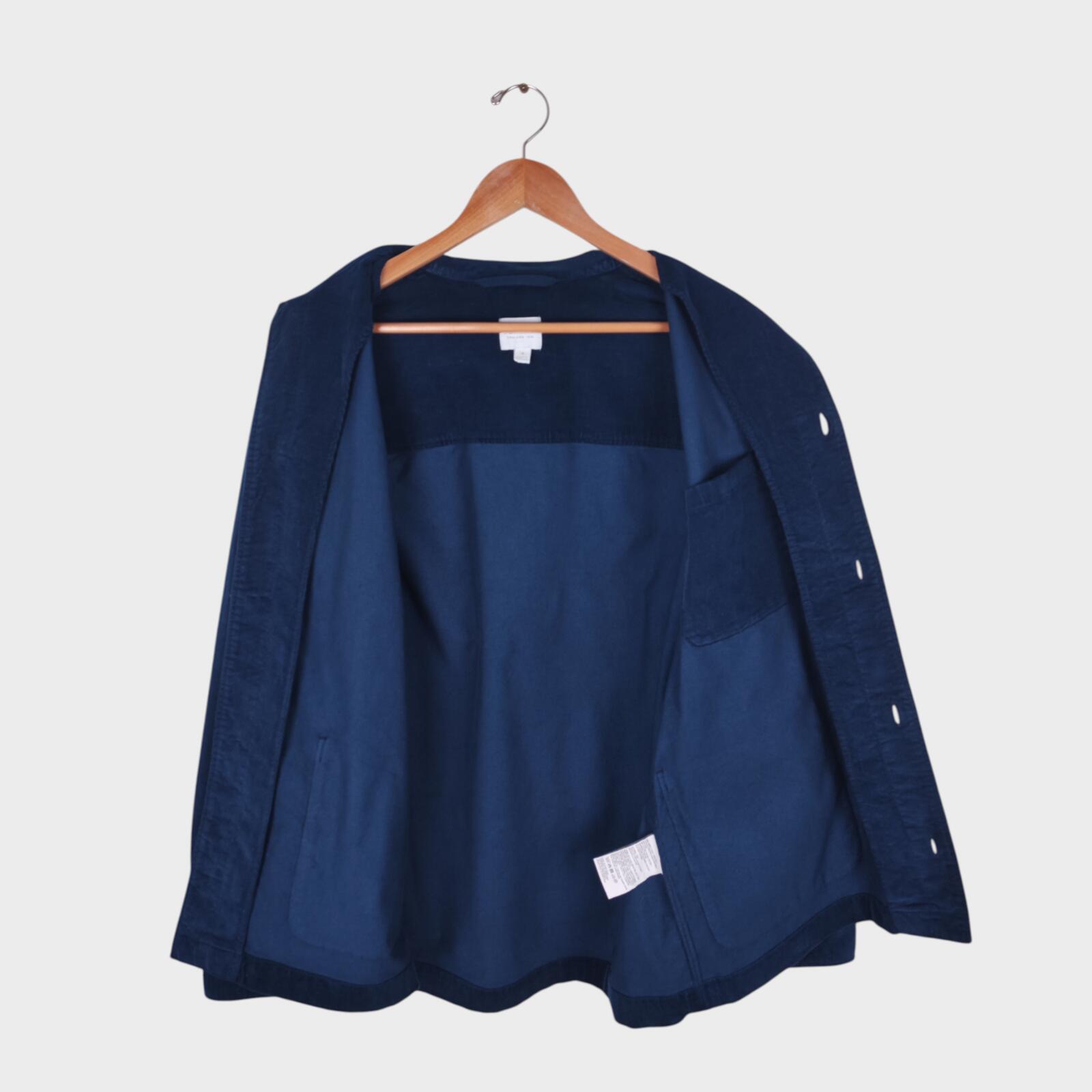 SUNSPEL Men's Blue Corduroy Chore Jacket