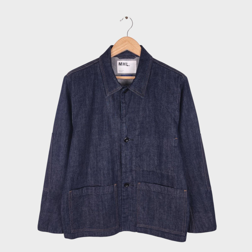 MHL MARGARET HOWELL Men's Canton Overalls Made in Japan Denim Chore Jacket