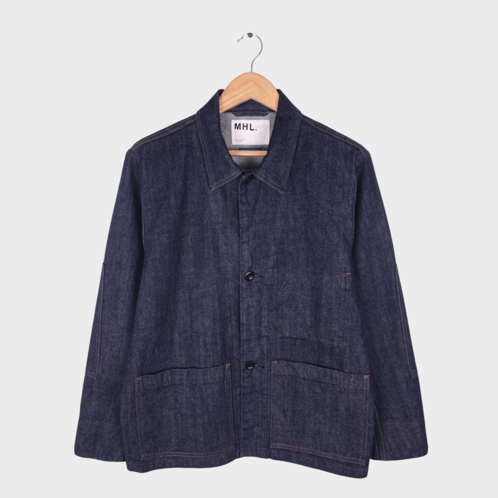 MHL MARGARET HOWELL Men's Canton Overalls Made in Japan Denim Chore Jacket