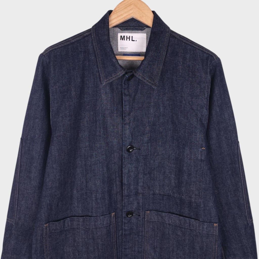 MHL MARGARET HOWELL Men's Canton Overalls Made in Japan Denim Chore Jacket