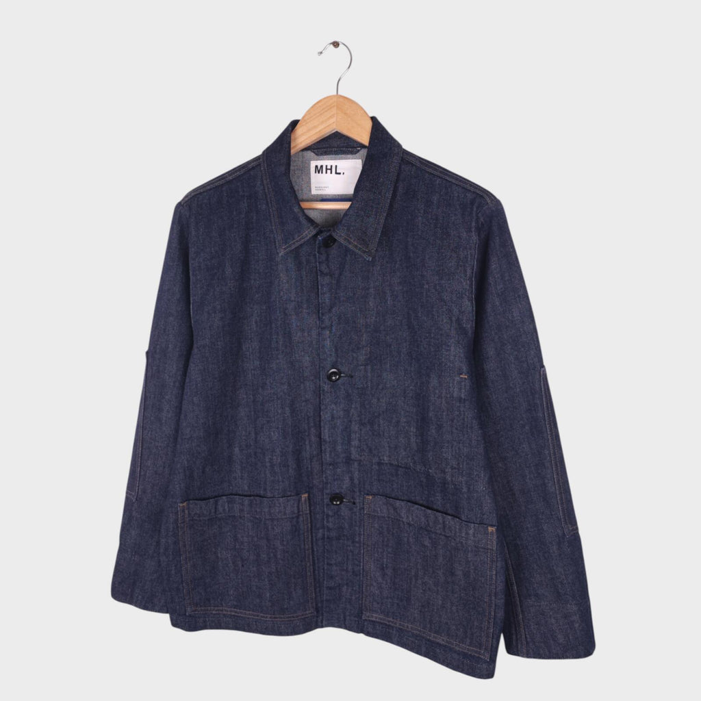 MHL MARGARET HOWELL Men's Canton Overalls Made in Japan Denim Chore Jacket
