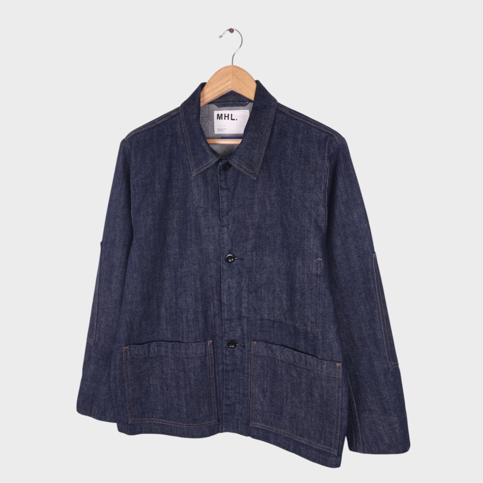 MHL MARGARET HOWELL Men's Canton Overalls Made in Japan Denim Chore Jacket