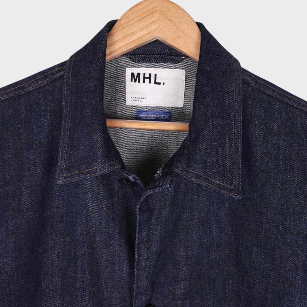 MHL MARGARET HOWELL Men's Canton Overalls Made in Japan Denim Chore Jacket