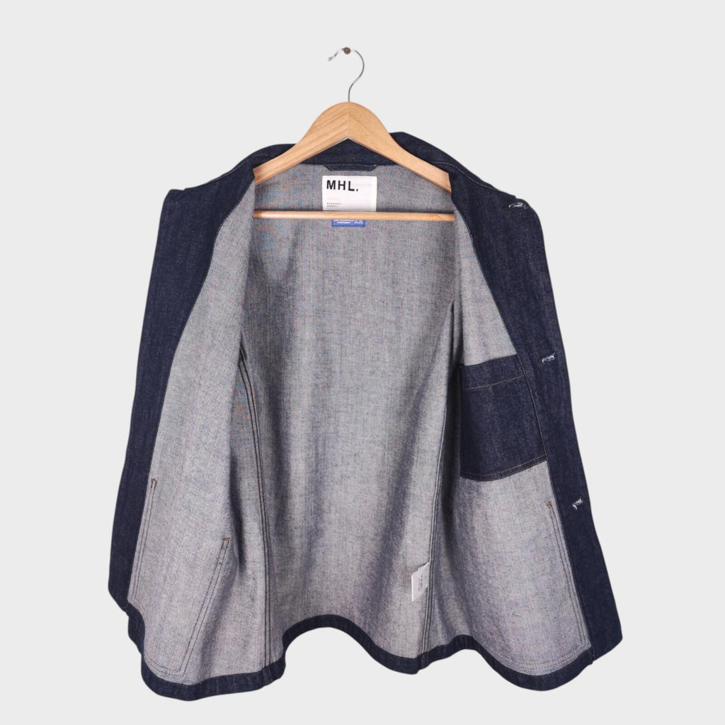 MHL MARGARET HOWELL Men's Canton Overalls Made in Japan Denim Chore Jacket