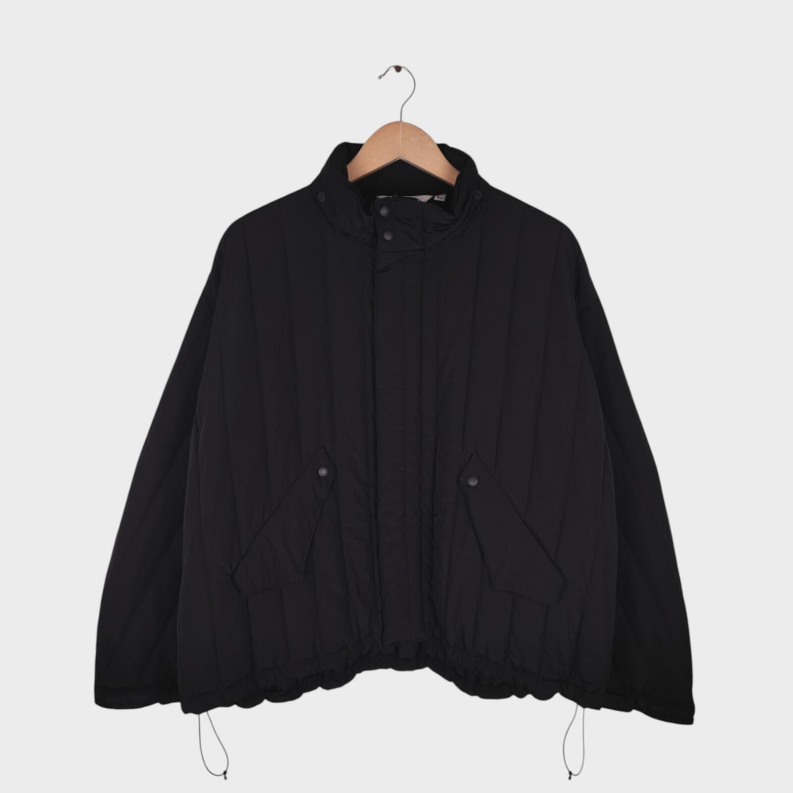 UNIFORM BRIDGE Men's Black M65 Quilted Liner Parka Jacket