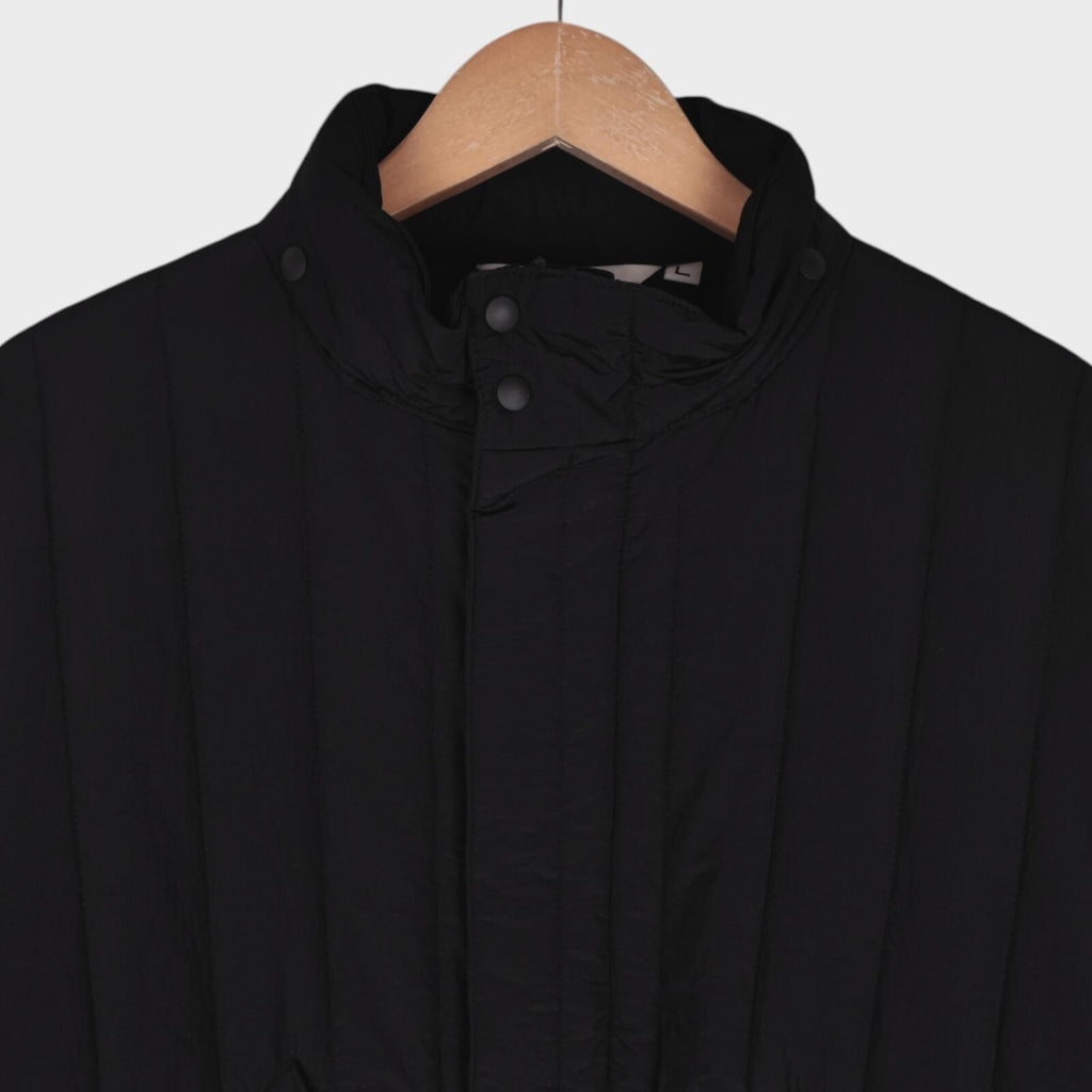 UNIFORM BRIDGE Men's Black M65 Quilted Liner Parka Jacket