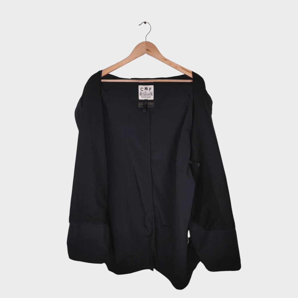 CMF COMFY OUTDOOR GARMENT Men's Black Over Poncho Parka Jacket