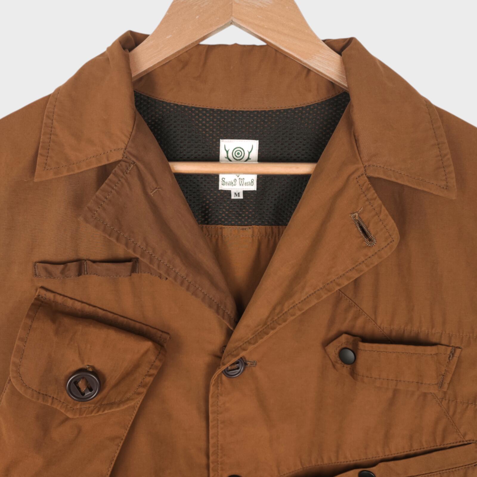 SOUTH2 WEST8 Men's Made in Japan Brown Tenkara Fishing Jacket