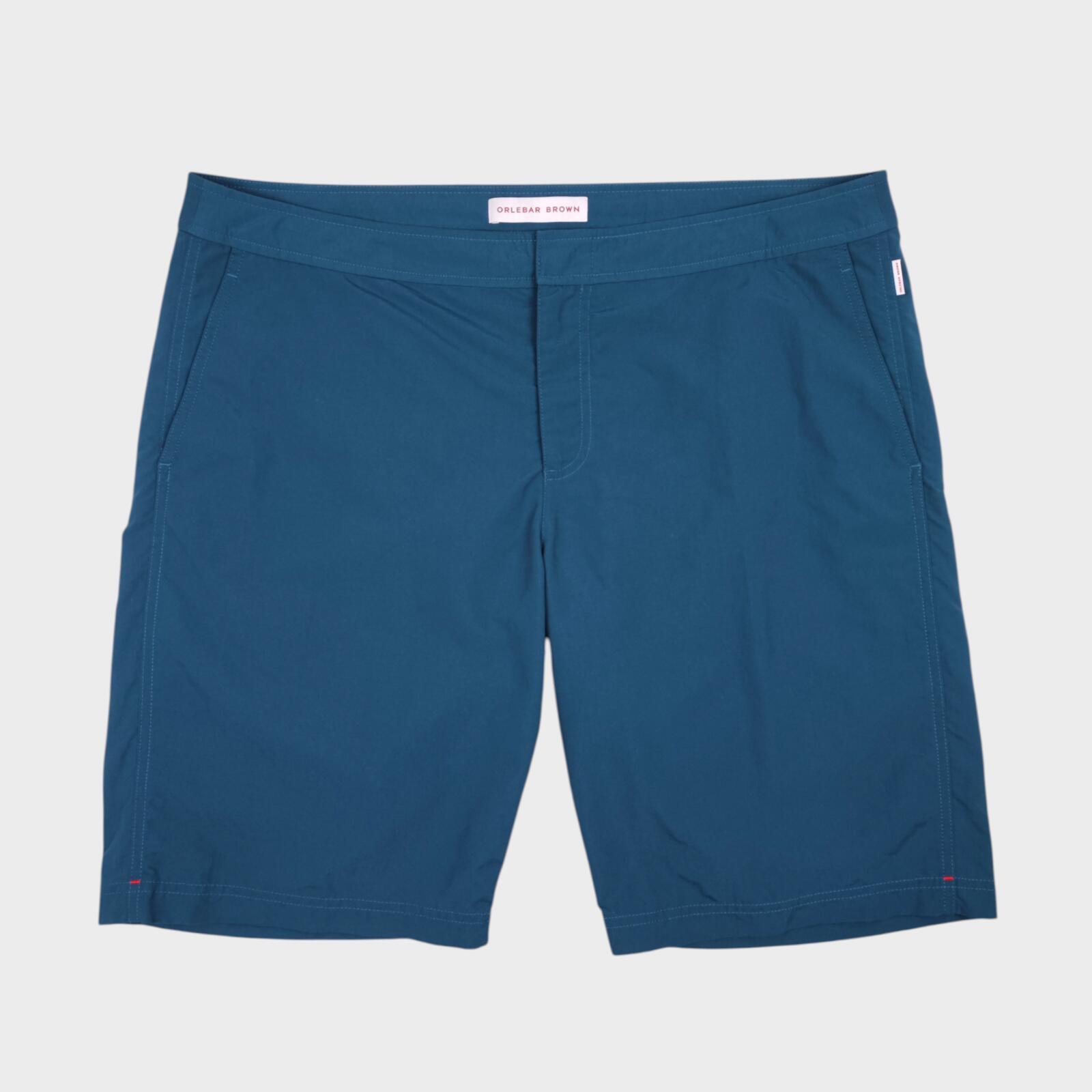 ORLEBAR BROWN Men's Teal Dane Swim Shorts