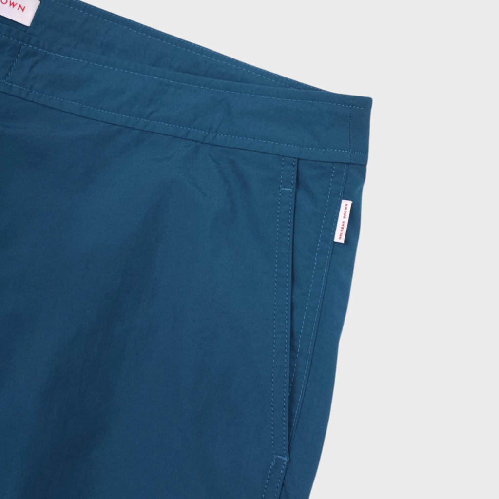 ORLEBAR BROWN Men's Teal Dane Swim Shorts