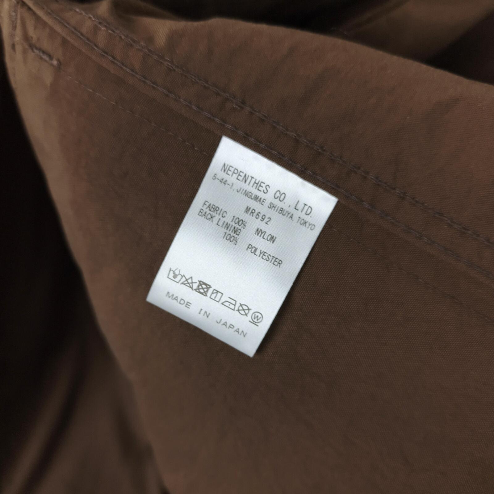SOUTH2 WEST8 Men's Made in Japan Brown Tenkara Fishing Jacket
