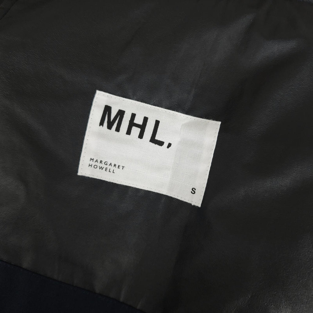 MHL MARGARET HOWELL Men's Navy Lightweight Waterproof Cotton/Linen Blouson Jacket